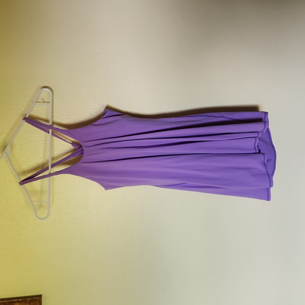 Halara cross back sport dress with shorts